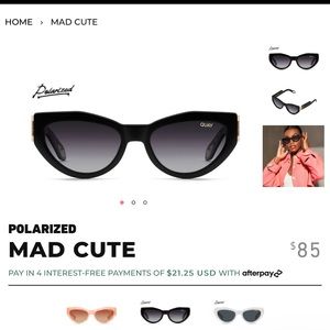 QUAY “mad cute” sunglasses